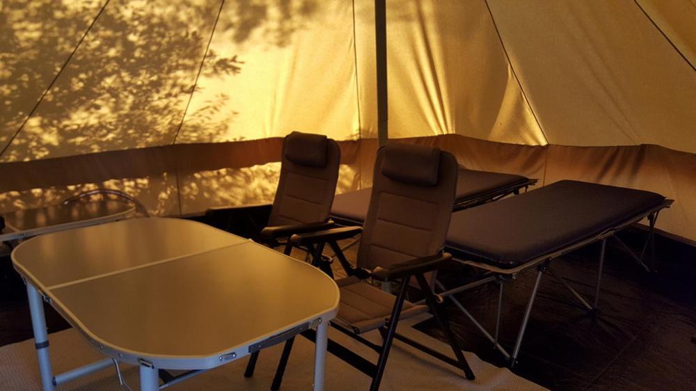 Tent-Ok Opende Bagian luar foto